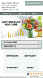 Mobile Screenshot of deervalleyflorist.com